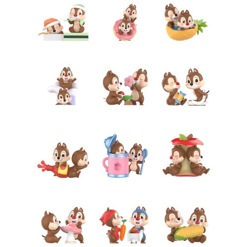 Disney Chip N Dale Fun Loving Brothers Figure Series Pop Mart 2.5-Inch Mini-Figure