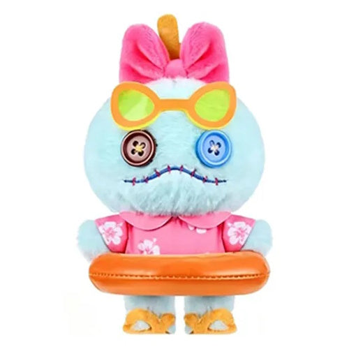 Disney Characters Summer Swim Ring Pendant Toptoy 4-Inch Plush Key Chain