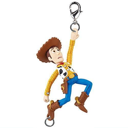 Disney Toy Story Andy's Toy Collection Swinging Mascot Takara Tomy 1.5-Inch Key Chain