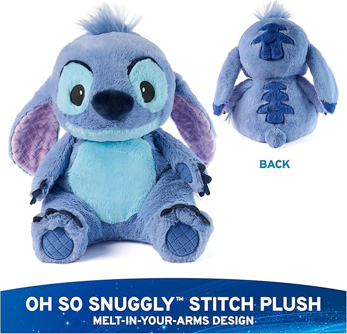 Disney Oh So Snuggly Stitch, 12.5 in Plush